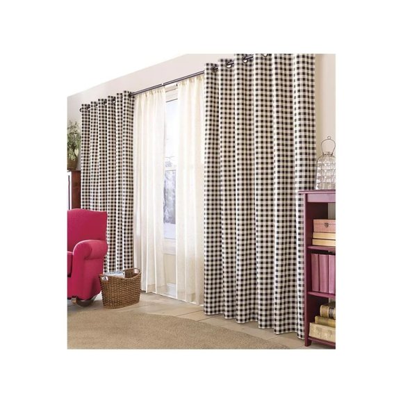 NEW Thermalogic Energy Efficient Insulated Double Wide Curtain Pair - Picture 1 of 2